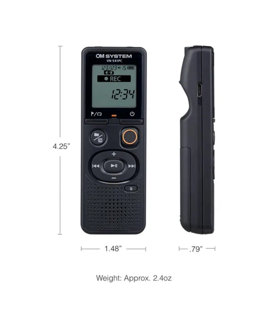 OM System VN-541-PC Voice Recorder
