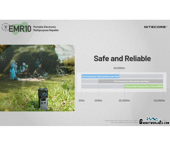 Nitecore EMR10 Portable Mosquito Repeller 