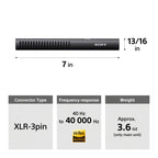 Sony ECM-778 XLR Shotgun Microphone