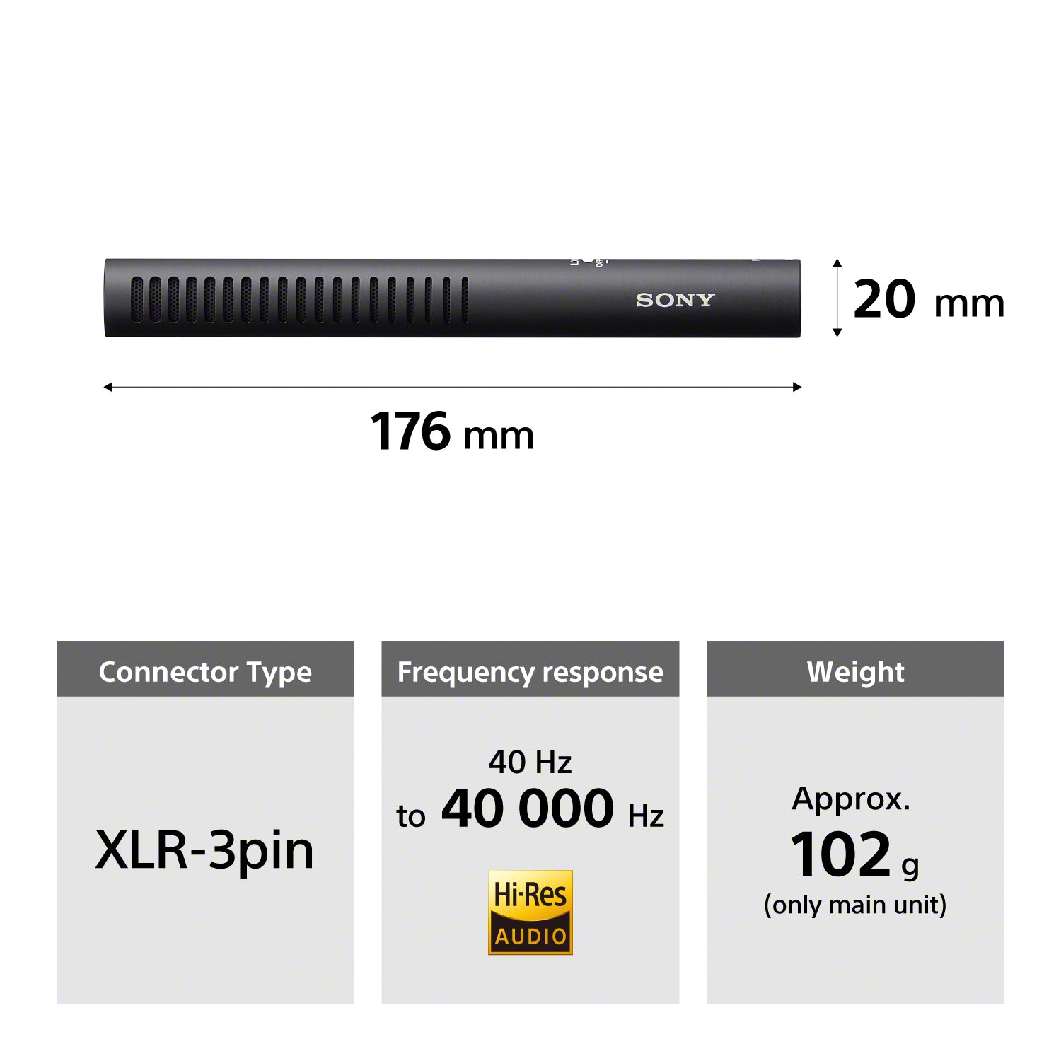 Sony ECM-778 Shotgun Microphone