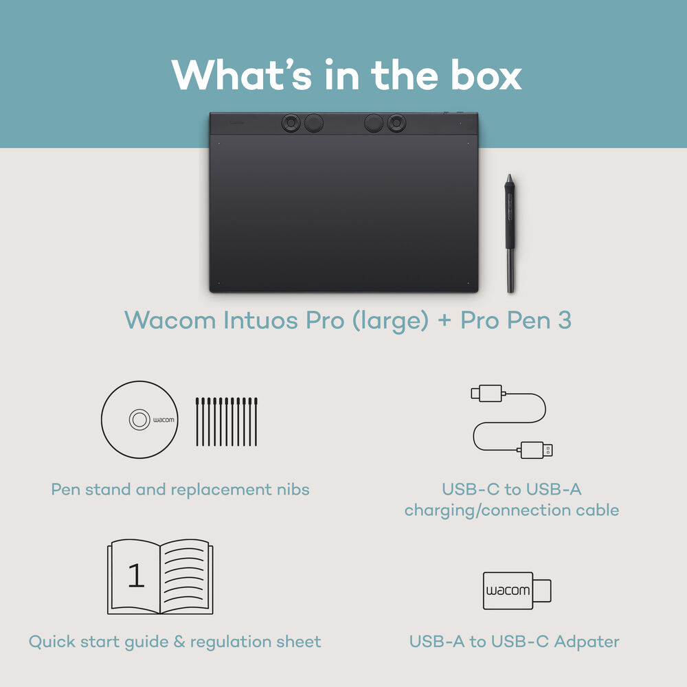 Wacom Intuos Pro Large Graphic Tablet
