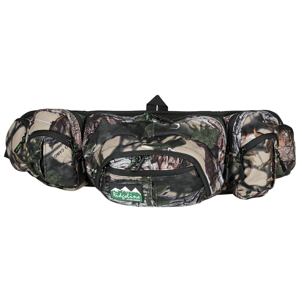 Ridgeline 5 Pocket Bum Bag Buffalo Camo