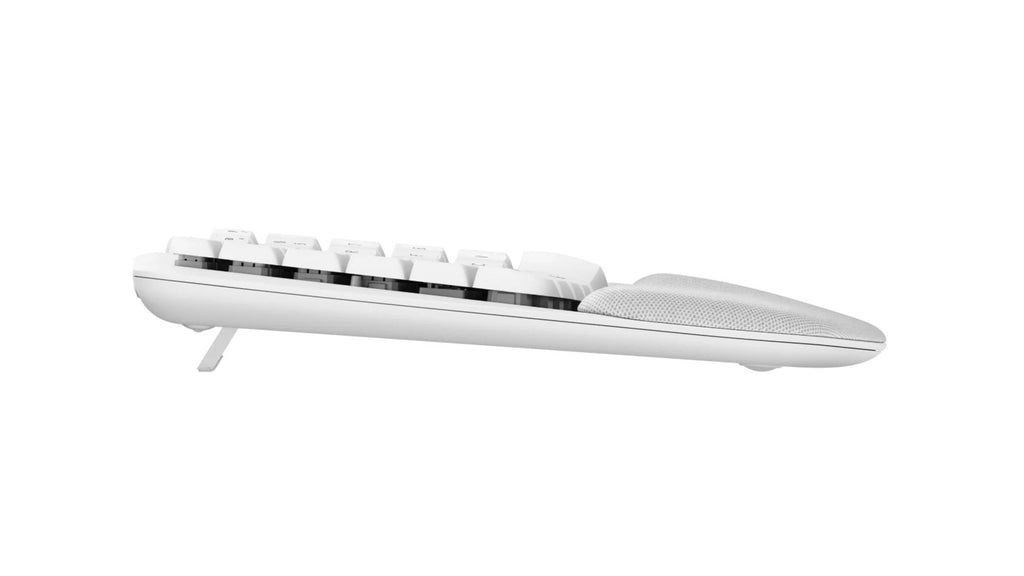 Logitech Wave Keys for Mac Wireless Ergonomic Keyboard (Off White)