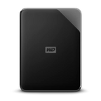 WD Elements SE 6TB USB 3.2 Portable Hard Drive (Black)