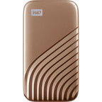 WD My Passport 2TB USB-C Portable SSD - Gold