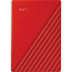 WD My Passport 4TB USB 3.0 Portable Hard Drive - Red