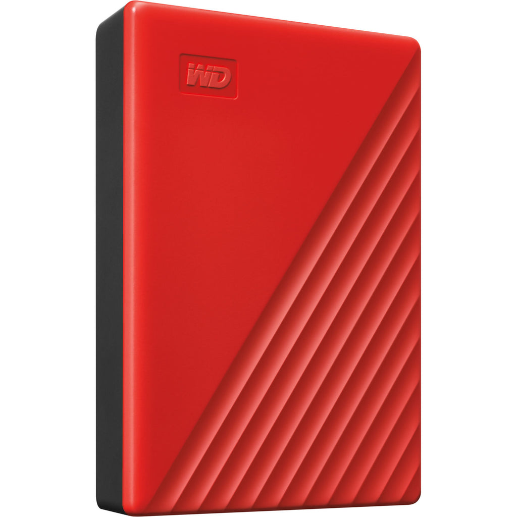 WD My Passport 5TB USB 3.0 Portable Hard Drive (Red)
