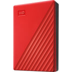 WD My Passport 5TB USB 3.0 Portable Hard Drive (Red)