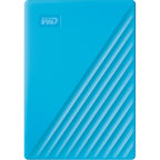 WD My Passport 5TB USB 3.2 Portable Hard Drive (Blue)