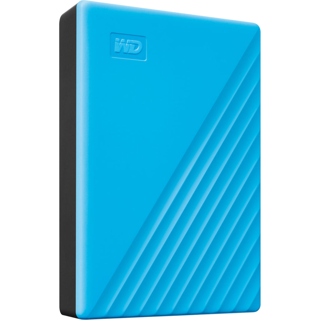 WD My Passport 5TB USB 3.2 Portable Hard Drive (Blue)