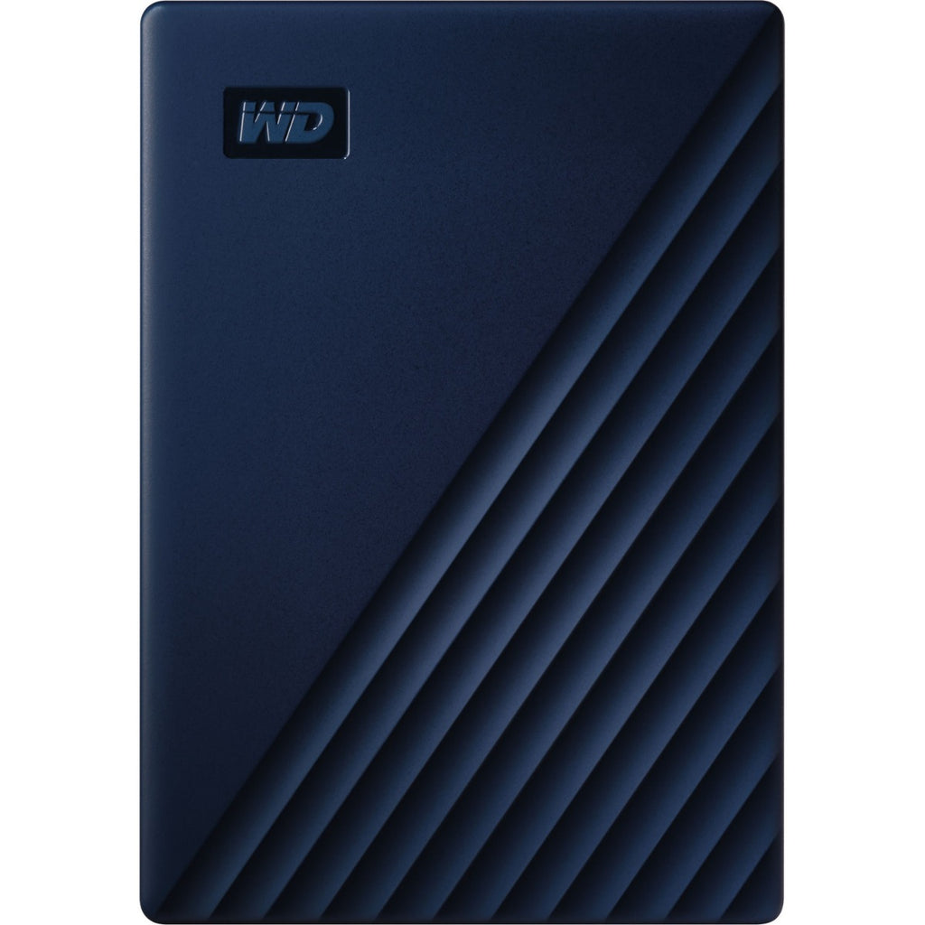 WD My Passport for Mac 5TB USB-C 3.0 Portable Hard Drive - Blue