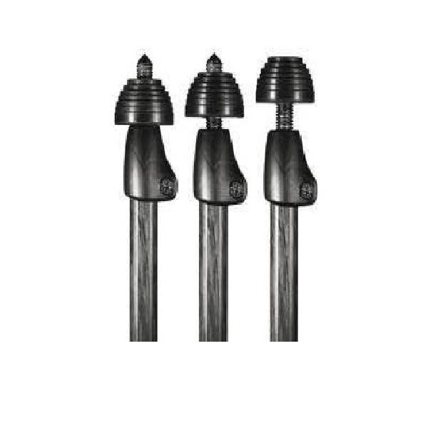 Manfrotto 440SPK2 Stainless Steel Retractable Spiked Feet Adapter (Set of 3)