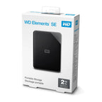 WD Elements SE 2TB Portable Hard Drive (Black)