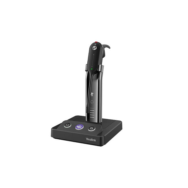 Yealink WH63 MS Convertible DECT Wireless Headset with Base Station