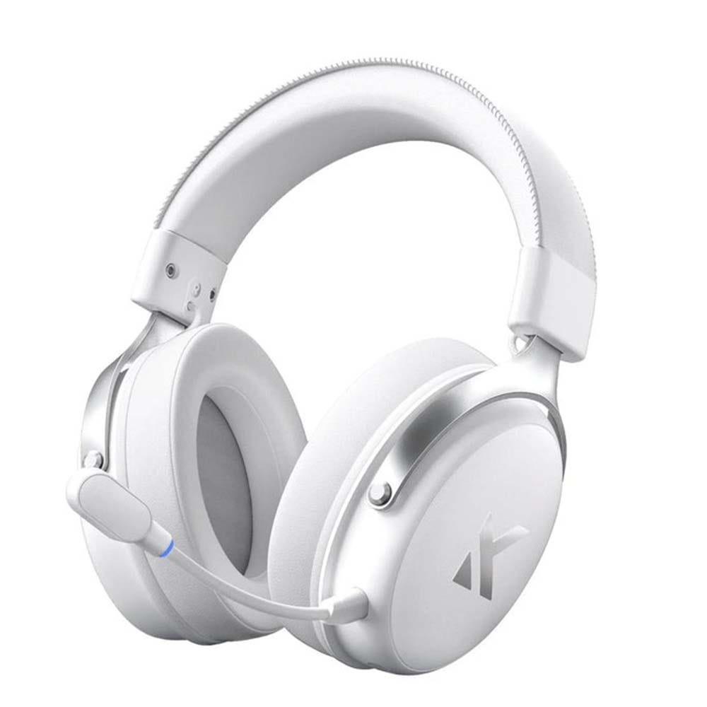 MCHOSE V9 Pro Wireless Gaming Headset (Icy White)