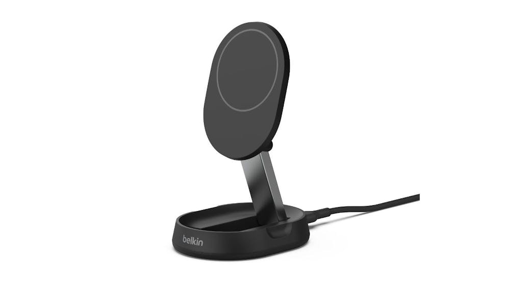 Belkin BoostCharge Pro Magnetic Charging Stand with Qi2 (Black)