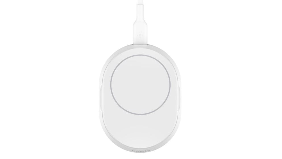 Belkin BoostCharge Pro Magnetic Charging Stand with Qi2 (White)