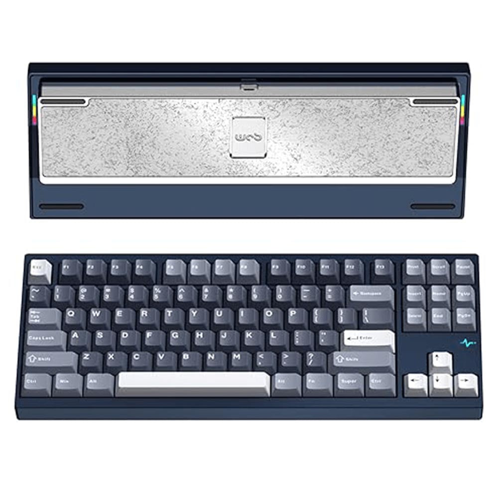 WOBKEY Crush80 Reboot Pro TKL RGB Wireless Keyboard (Navy) (Cocoa Switch)