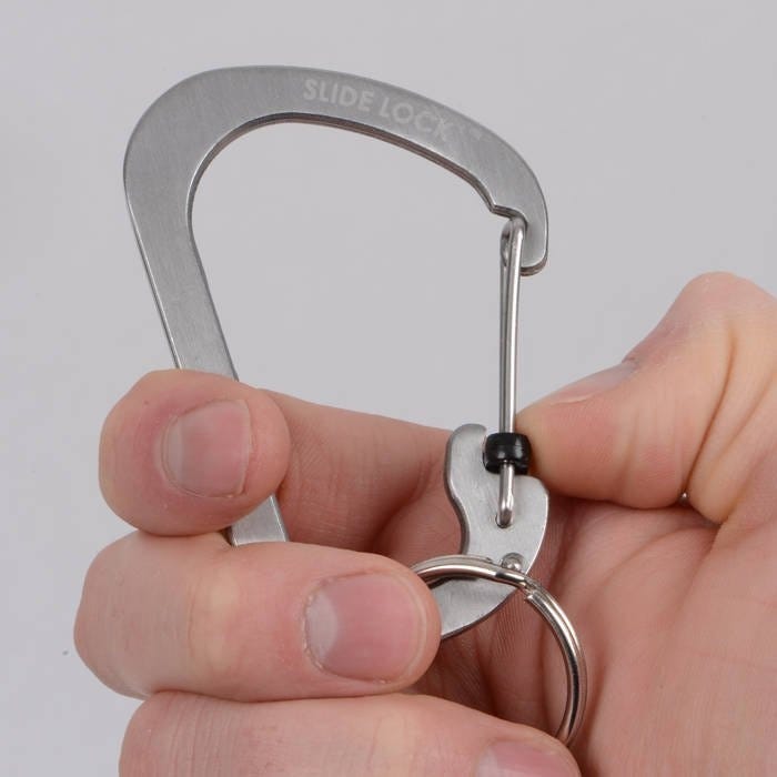 Nite Ize SlideLock Carabiner Stainless Steel #2 - Stainless