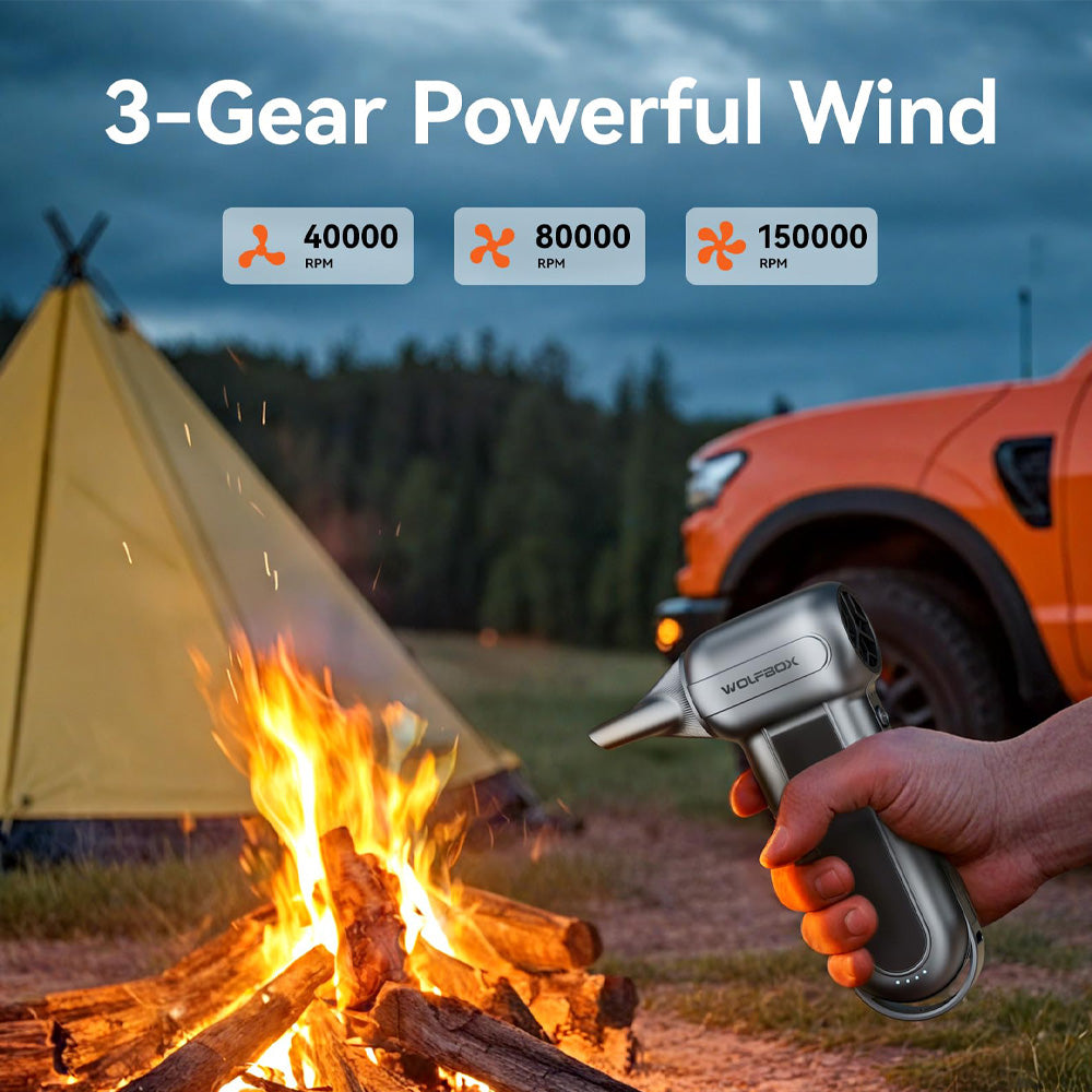 WolfBox MegaFlow MF100 - Compressed Air Duster