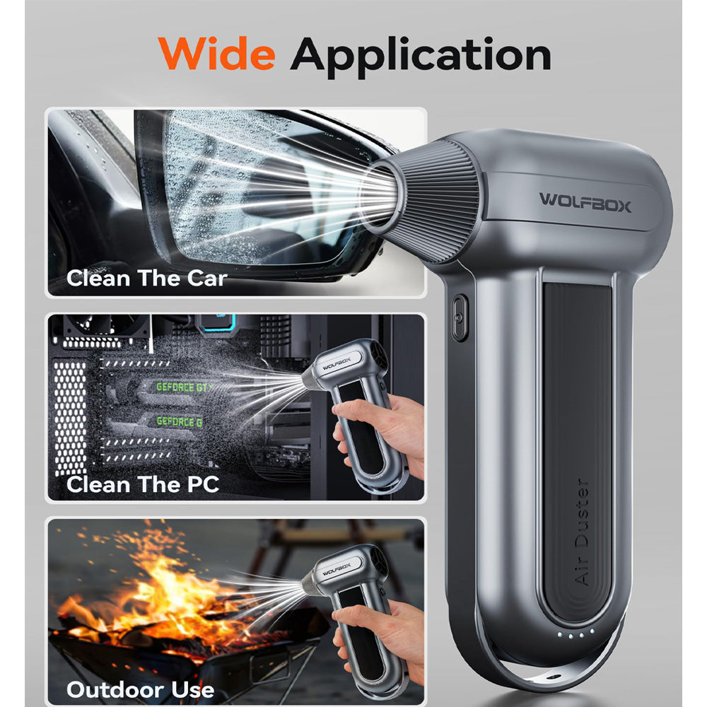 WolfBox MegaFlow MF100 - Compressed Air Duster