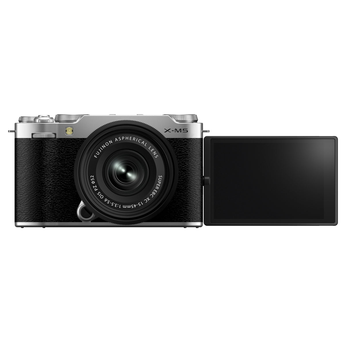Fujifilm X-M5 - Silver Mirrorless Camera with XC 15-45mm Lens