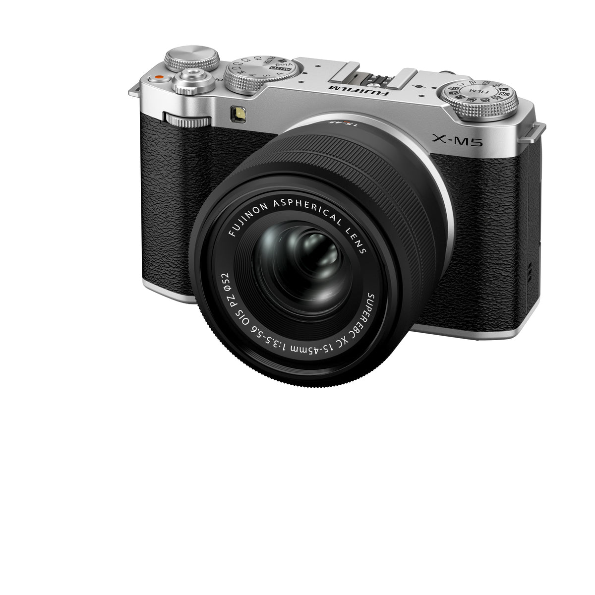 Fujifilm X-M5 - Silver Mirrorless Camera with XC 15-45mm Lens