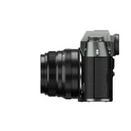 Fujifilm X-T50 - Charcoal Silver Mirrorless Camera with XC 15-45mm Lens