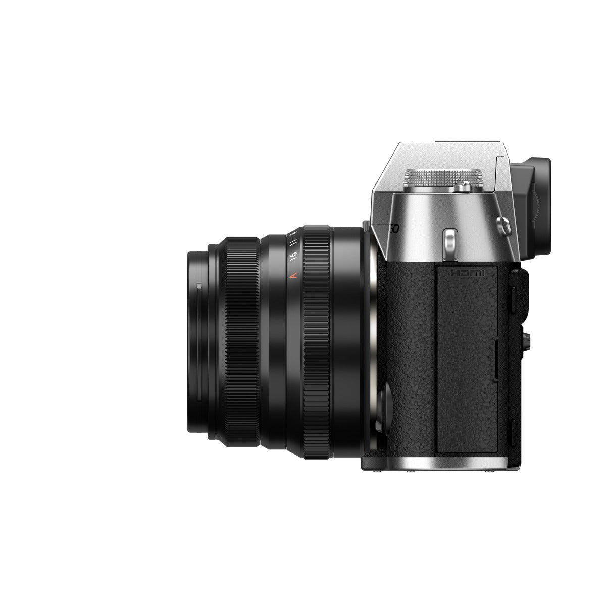 Fujifilm X-T50 - Silver Mirrorless Camera with XC 15-45mm Lens