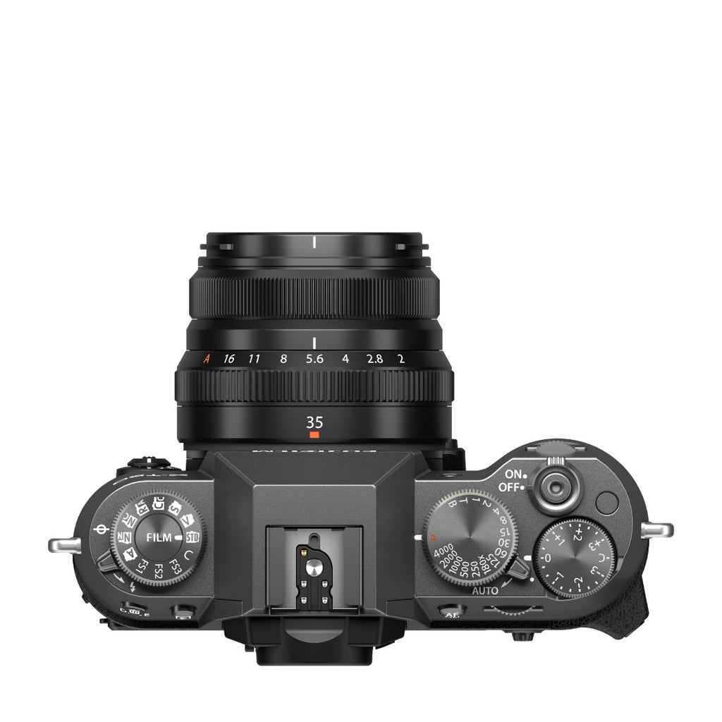 Fujifilm X-T50 - Charcoal Silver Mirrorless Camera with XC 15-45mm Lens