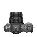 Fujifilm X-T50 - Charcoal Silver Mirrorless Camera with XC 15-45mm Lens