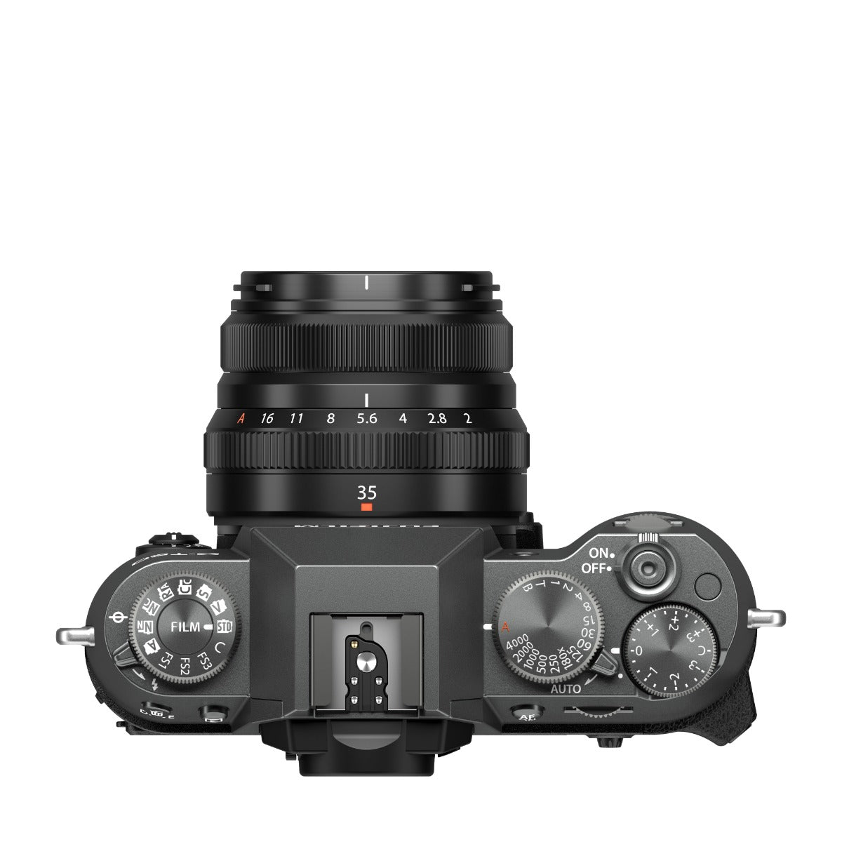 Fujifilm X-T50 - Charcoal Silver Mirrorless Camera with XC 15-45mm Lens