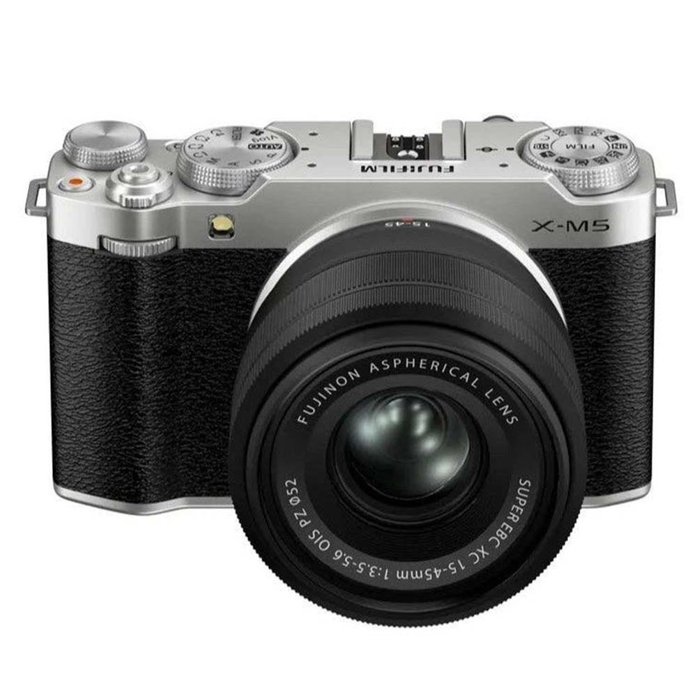 Damaged Box FUJIFILM X-M5 Camera w/ XC 15-45mm Lens - Silver