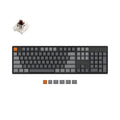 K10 Swappable RGB Backlight Aluminum Brown switch Wireless Mechanical Keyboard