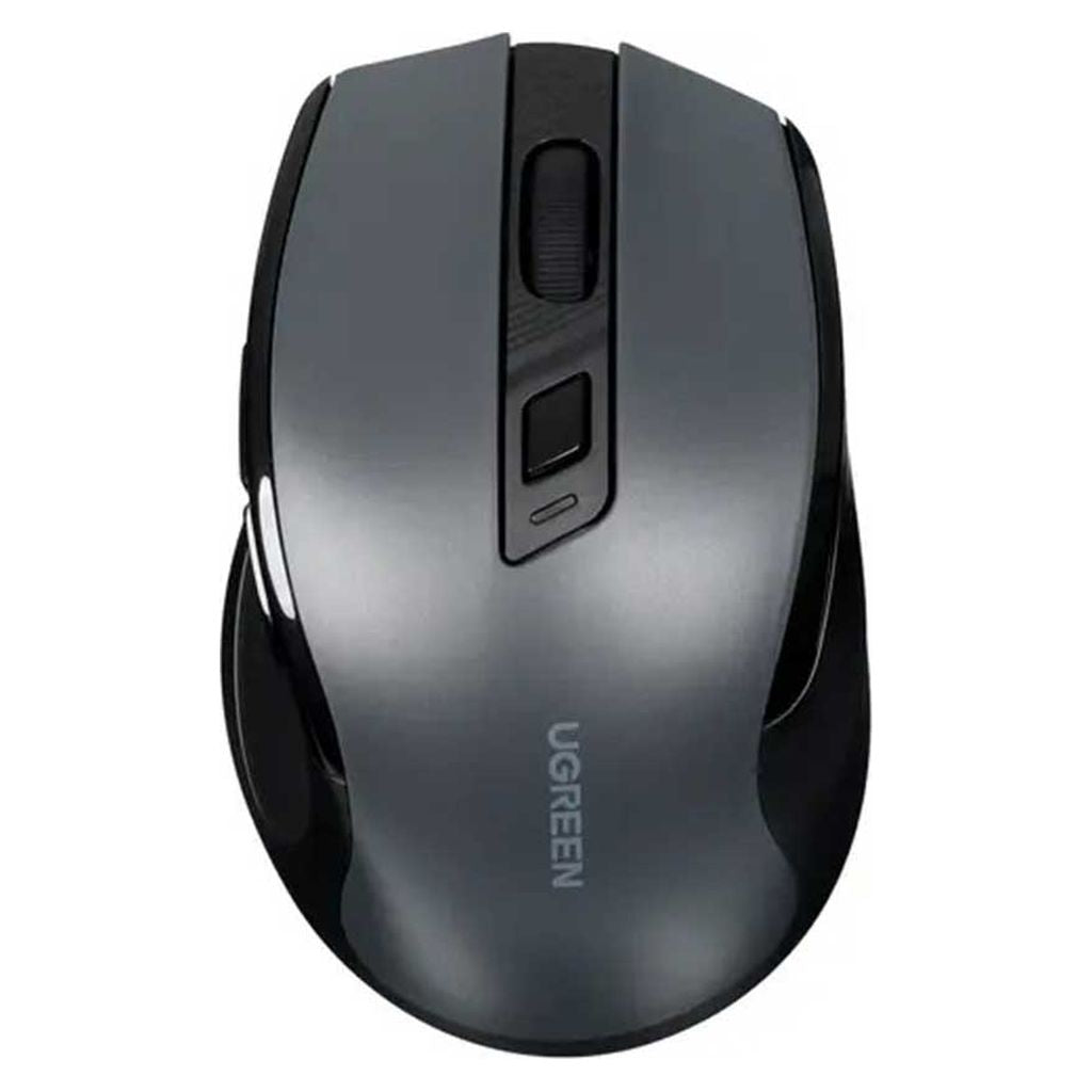 UGREEN Ergonomic Wireless Mouse Black (2.4G Wireless & Bluetooth)