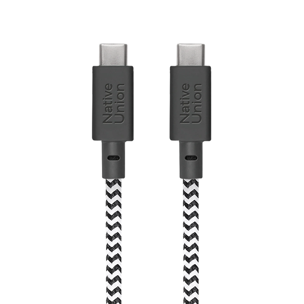 Native Union Belt Cable 3m USB-C to USB-C (Zebra) 