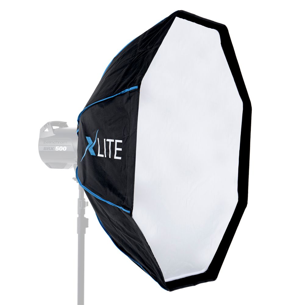 Xlite 120cm Pro Umbrella Octa Softbox + Grid & Mask Fits Elinchrom
