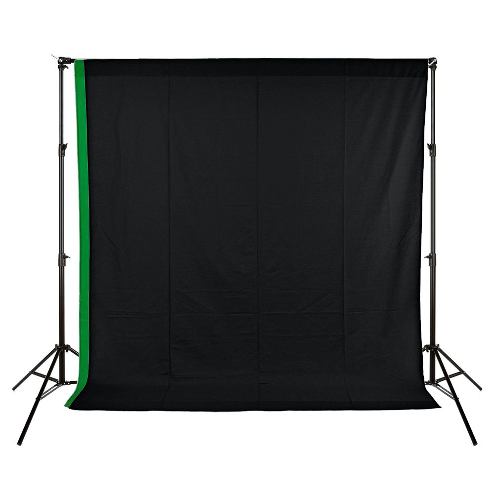 Xlite Standard Backround Kit + Black / Chromakey 3x3m Muslin