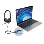 Yealink UH37 MS Stereo Noise Cancelling USB-C/A Wired Headset