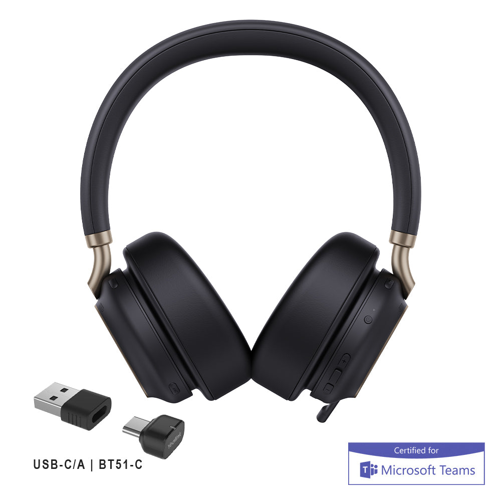 Yealink BH76 PLUS MS Stereo USB-CA Bluetooth Wireless Headset