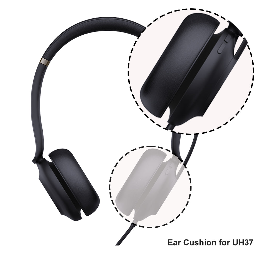 Yealink Leather Ear Cussions for UH37 (1 Pair)