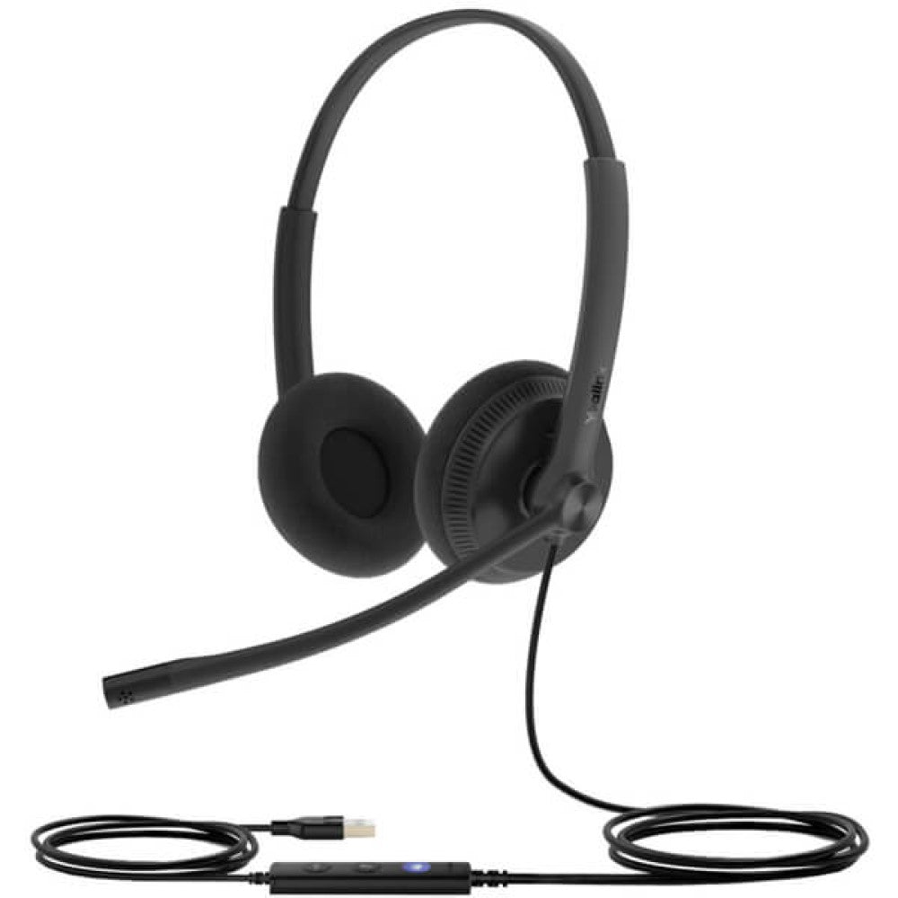 Yealink UH34-LITE MS Dual Noise Cancelling USB-A Wired Headset