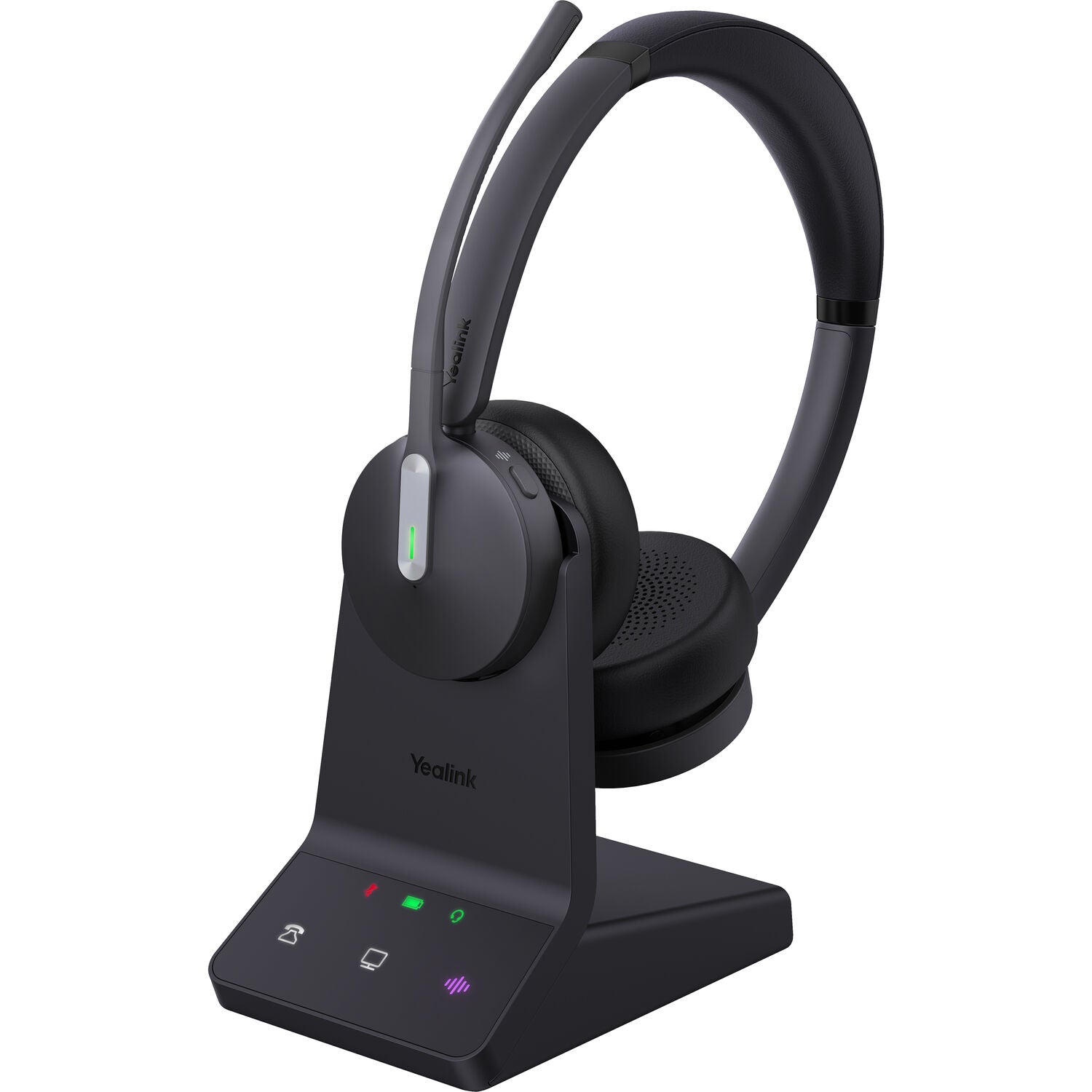 Yealink WH64 MS Stereo Bluetooth Wireless Headset with Base Station