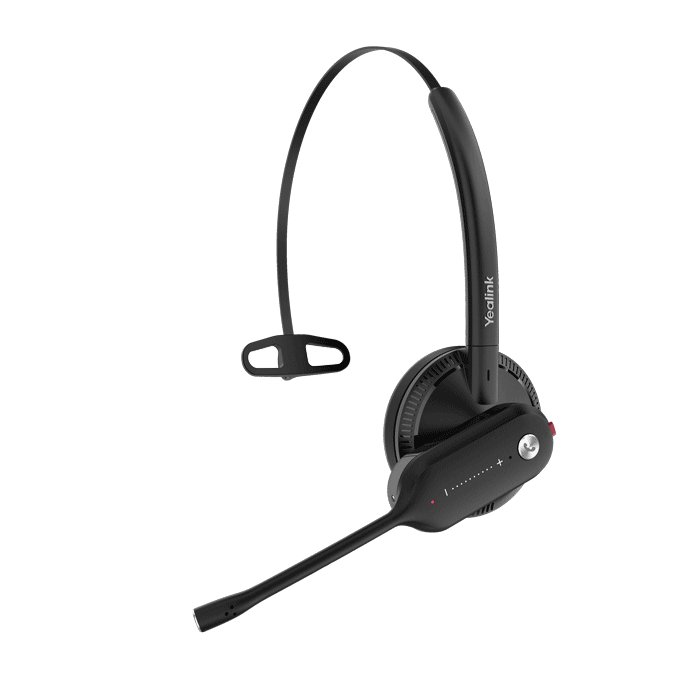 Yealink WH67 UC Convertible DECT Wireless Headset with Base Station