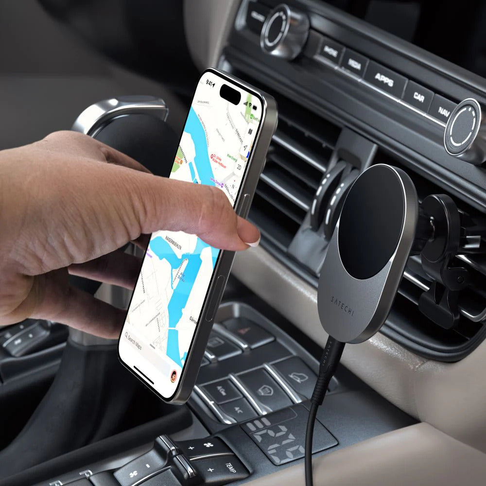 Satechi Qi2 Wireless Car Charger (Space Grey) 