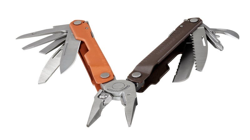 Leatherman Rebar Multi-Tool with Sienna Sheath - Burnt Sienna
