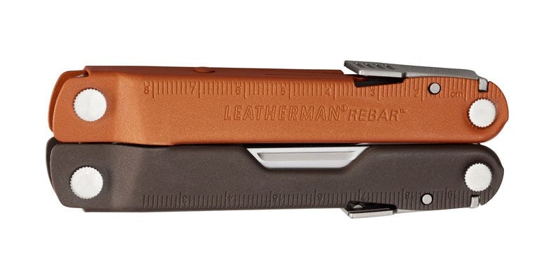 Leatherman Rebar Multi-Tool with Sienna Sheath - Burnt Sienna