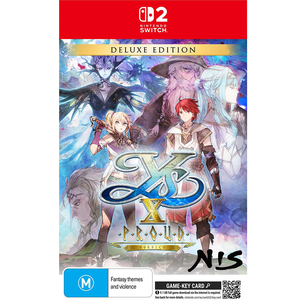 Ys X: Proud Nordics Deluxe Edition - Nintendo Switch 2