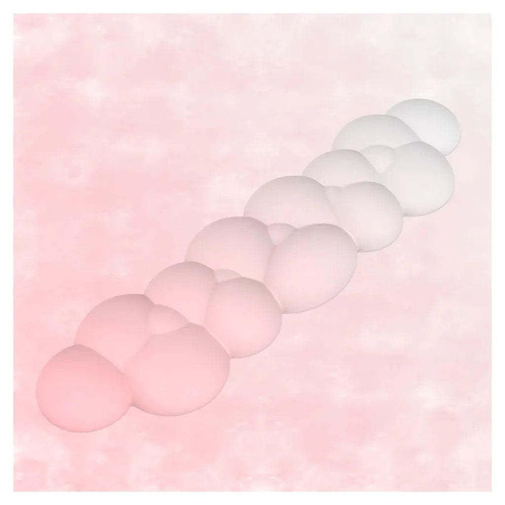 YUNZII Marshmallow Keyboard Wrist Rest 380 x 100 x 25mm (Gradient Pink)