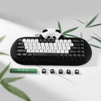 YUNZII C68 Panda Wireless Mechanical Keyboard (Black) (Panda Switch)